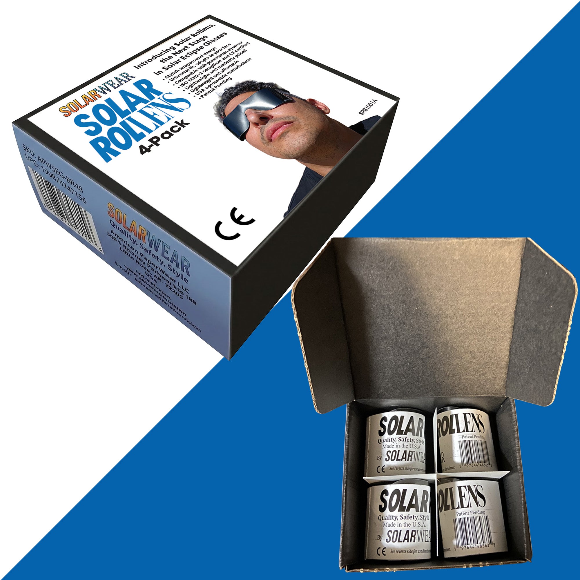 Solar Rollens, 4-packs
