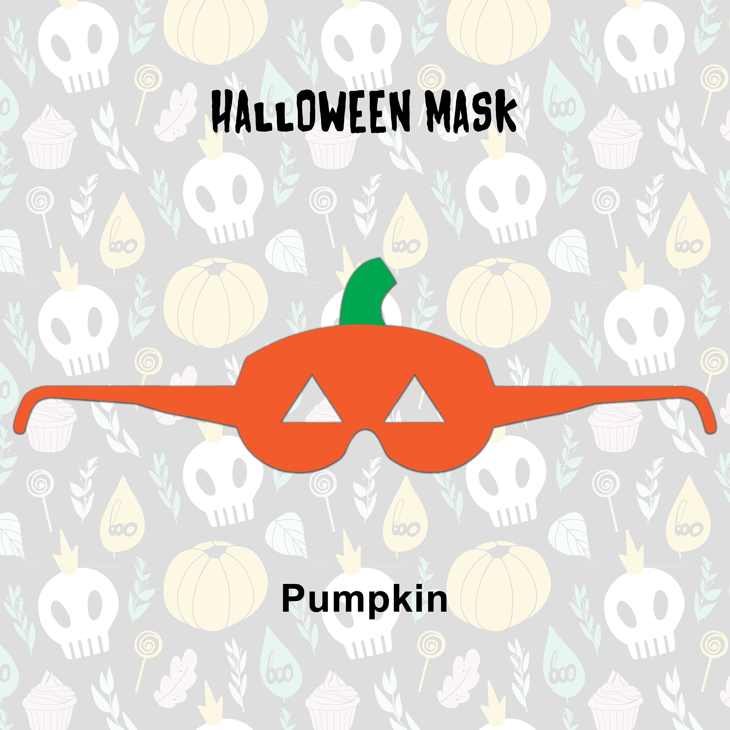 Pumpkin Mask - American Paperwear
