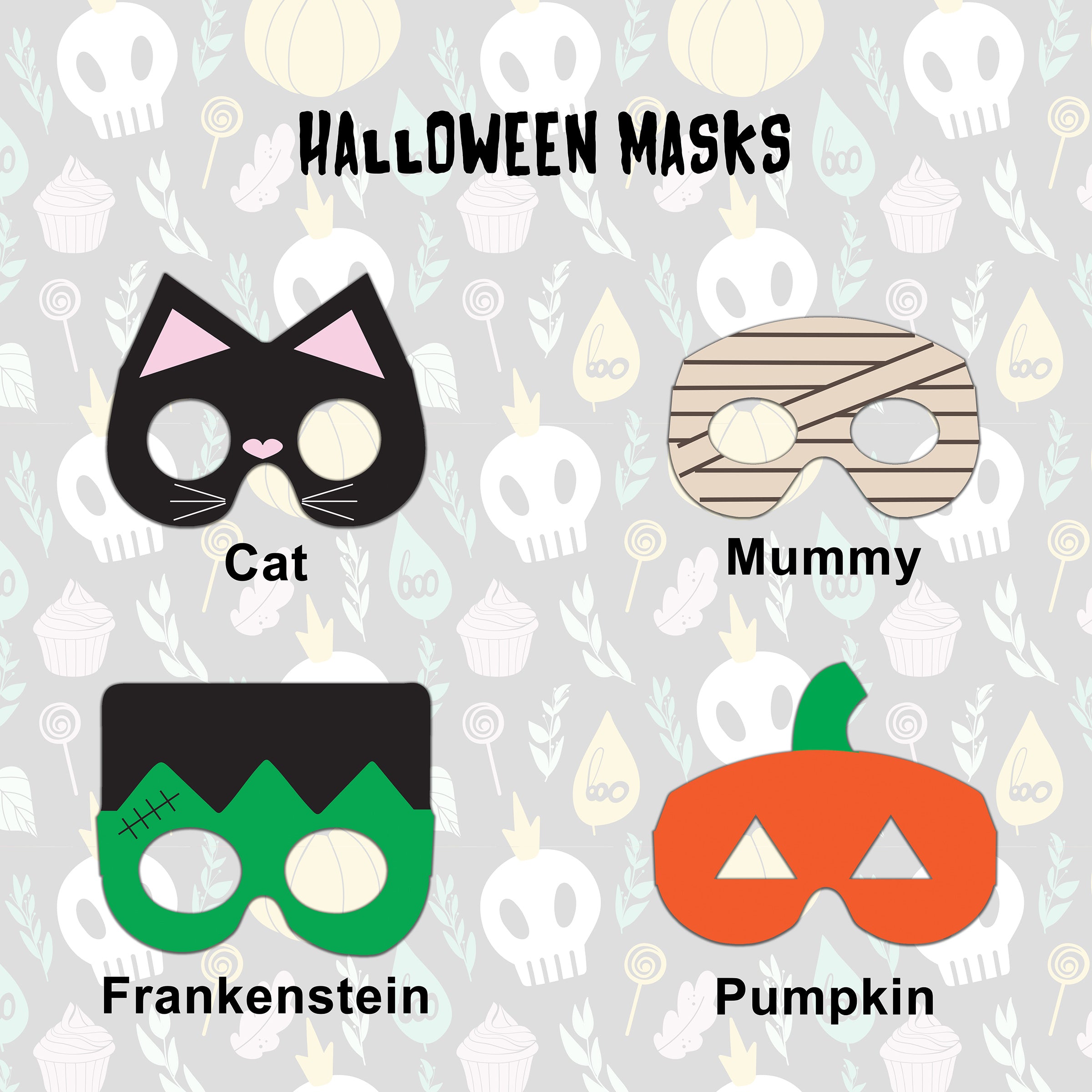 Pumpkin Mask - American Paperwear